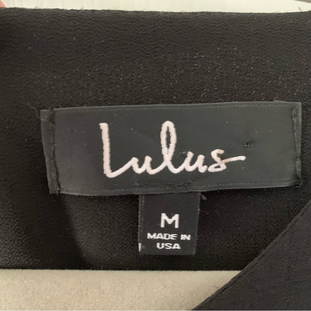 Lulu’s black shirt dress - Picture 3 of 5